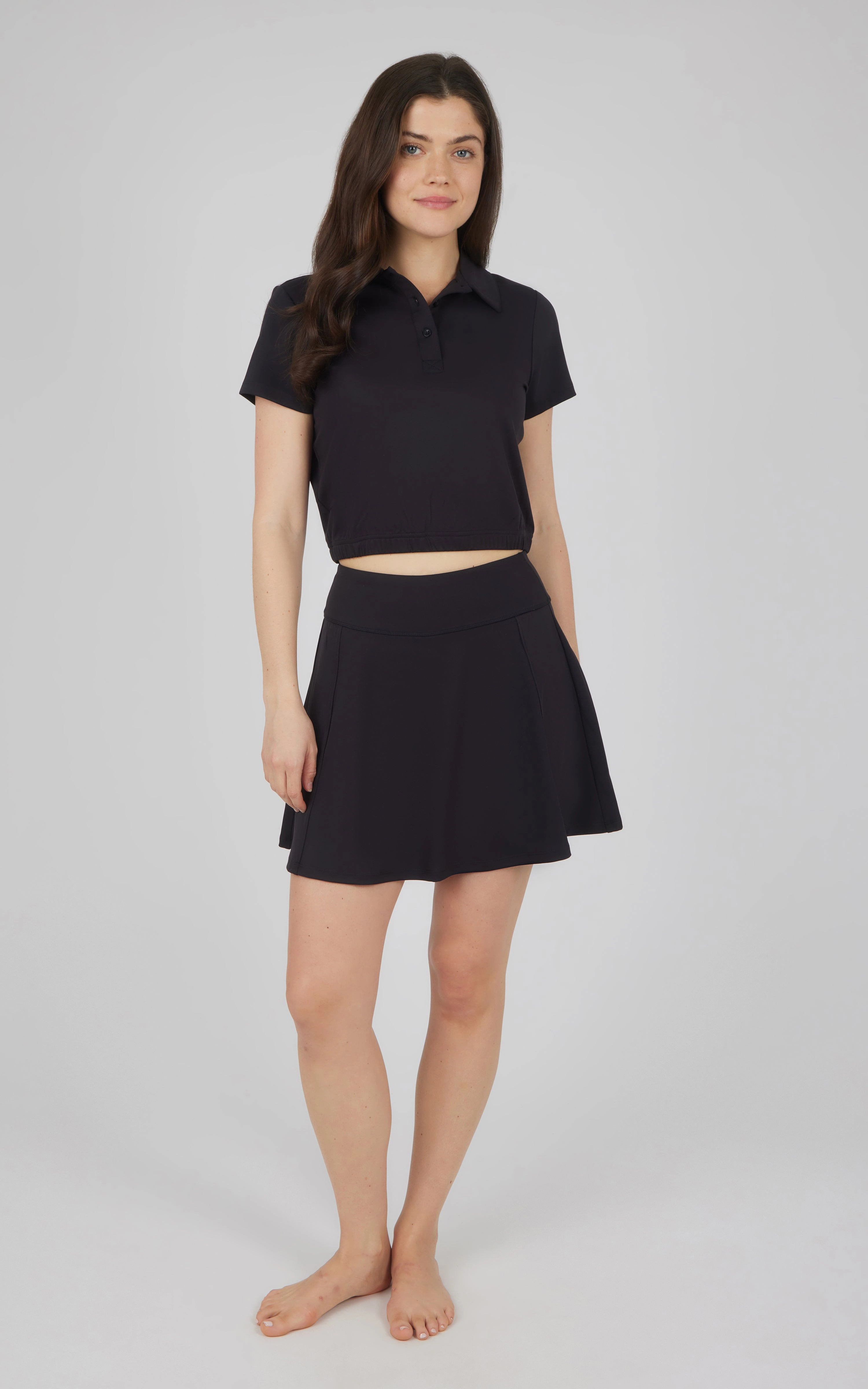 2 PC Lux Polo and Skort Set