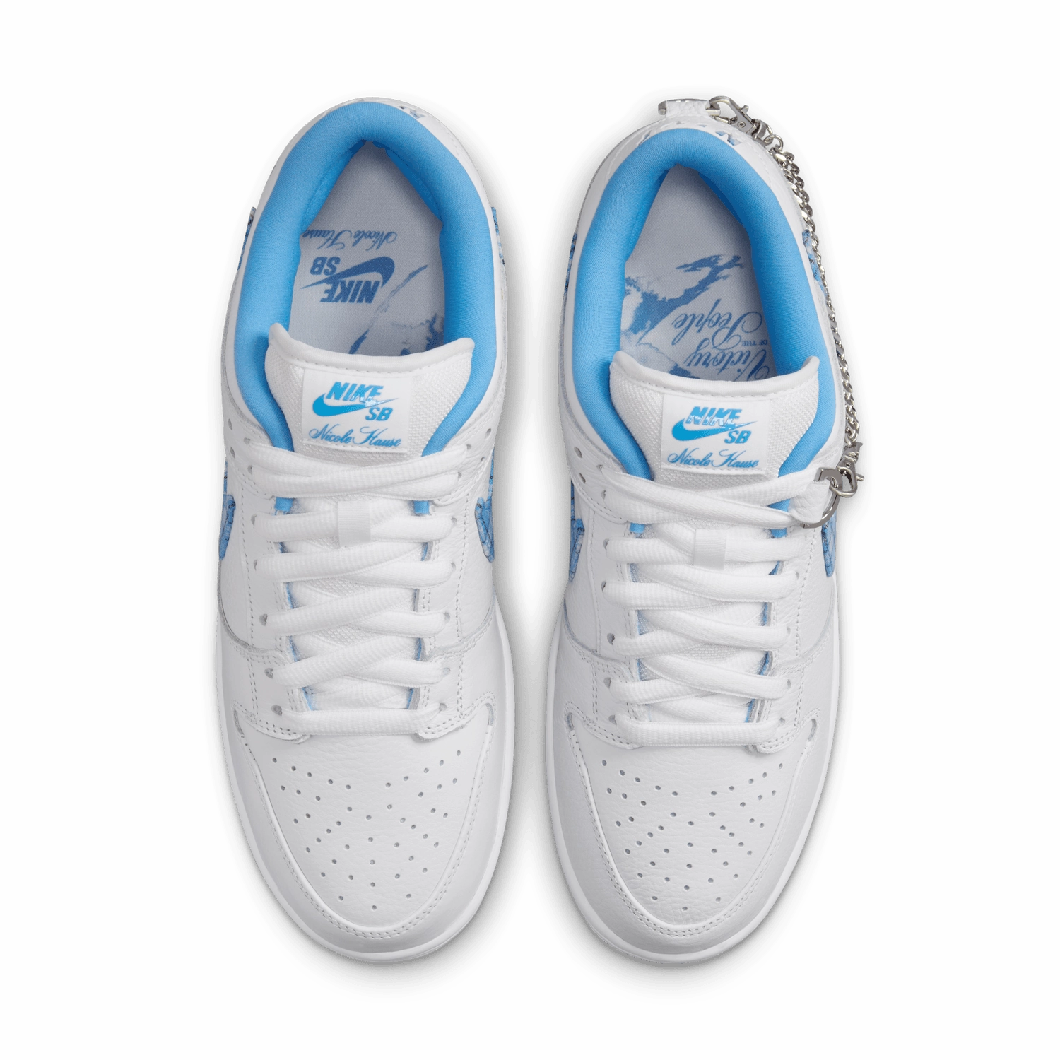   Nicole Hause SB Dunk Low Pro 'University Blue'