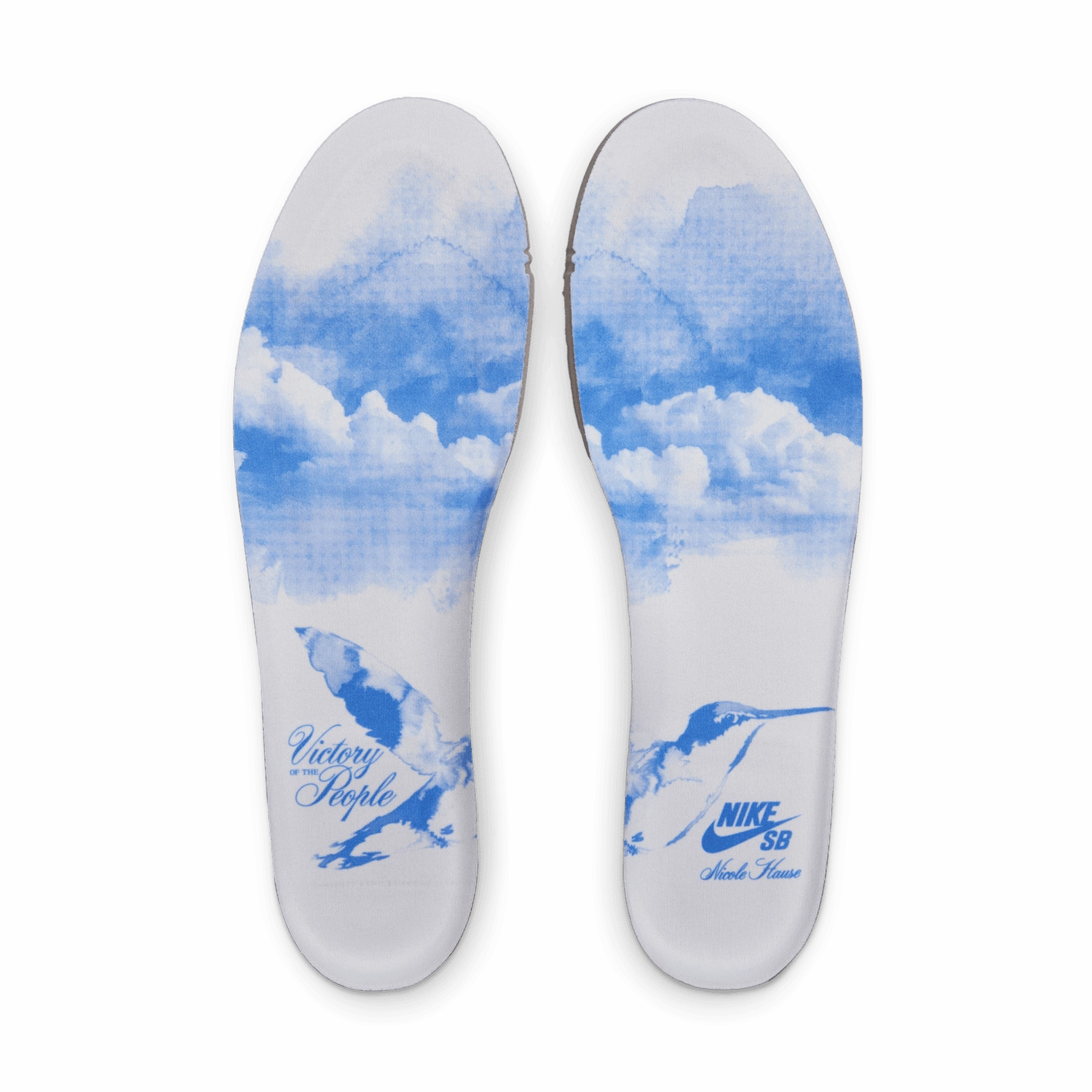   Nicole Hause SB Dunk Low Pro 'University Blue'