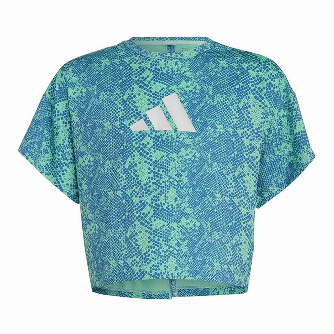 adidas - Girls' (Junior) Animal Print T-Shirt (IC0359)