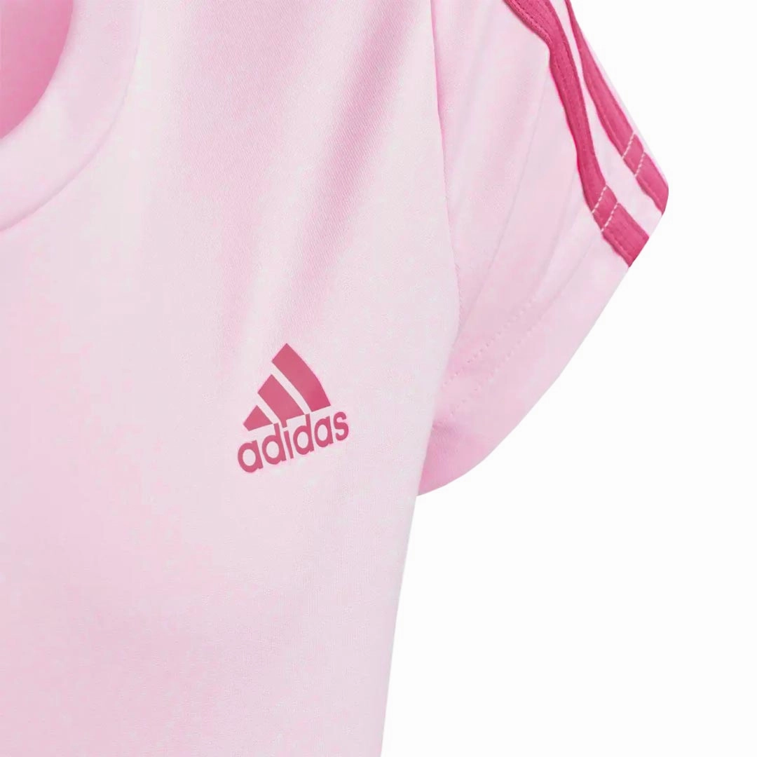 adidas - Girls' (Junior) Designed 2 Move 3-Stripes T-Shirt (HM4472)