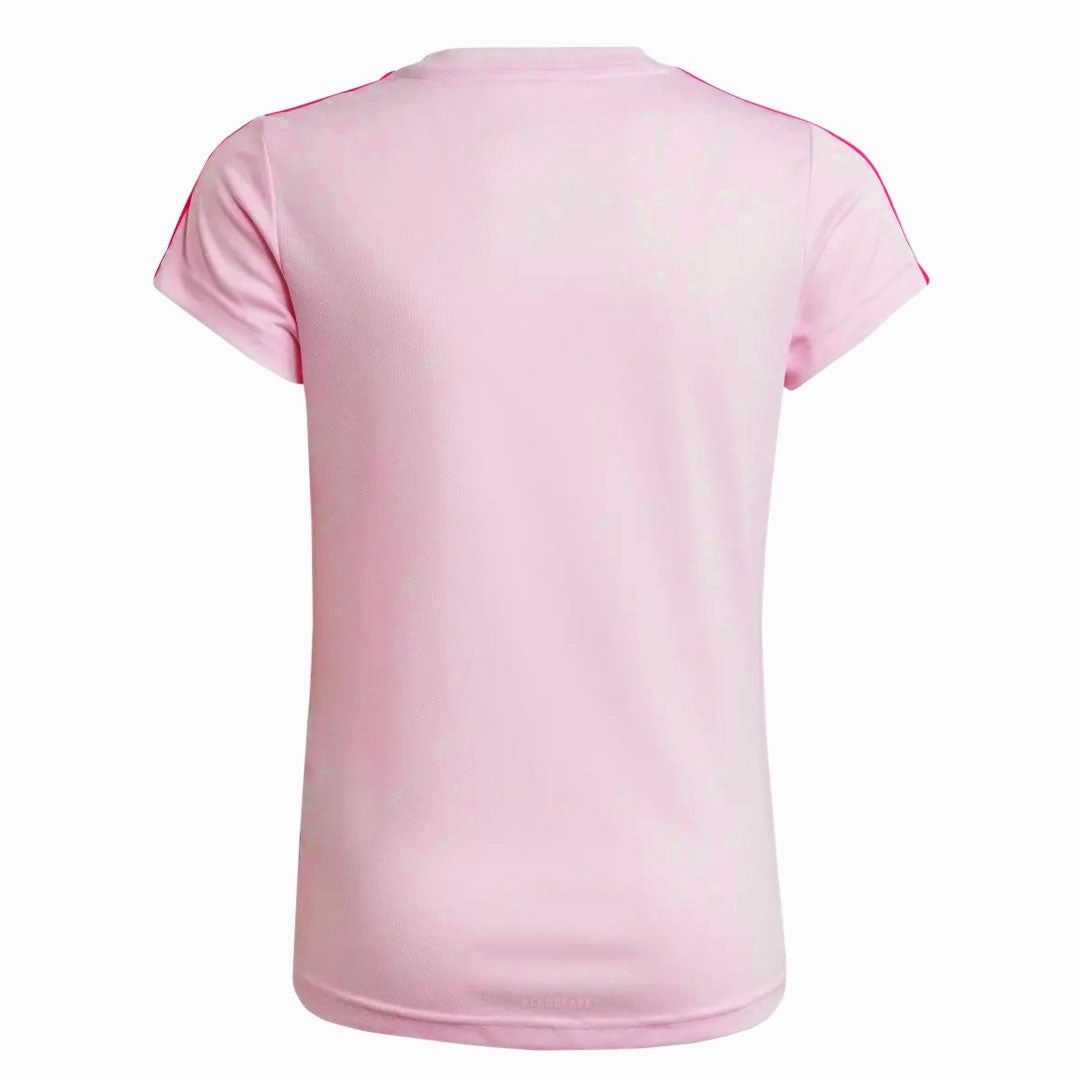 adidas - Girls' (Junior) Designed 2 Move 3-Stripes T-Shirt (HM4472)
