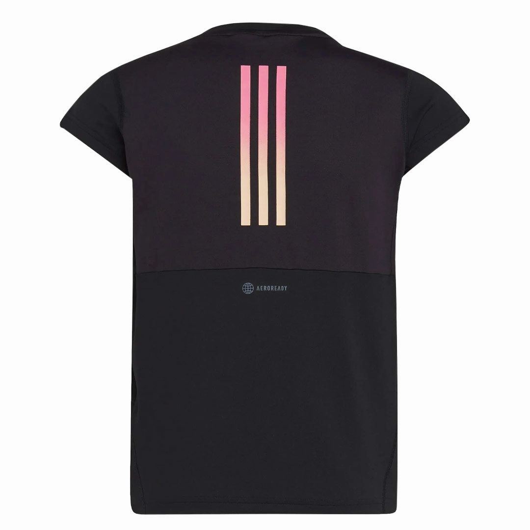 adidas - Girls' (Junior) Train Icons 3-Stripes T-Shirt (IC0356)