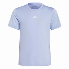 adidas - Kids' (Junior) Aeroready 3-Stripes T-Shirt (IB8866)