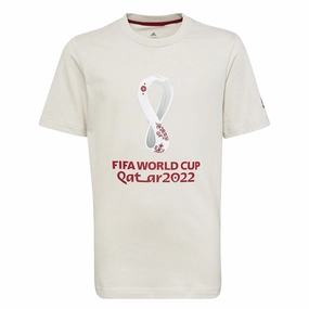 adidas - Kids' (Junior) FIFA World Cup 22 Official Emblem T-Shirt (HD6384)