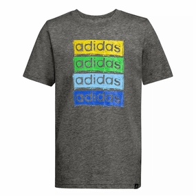 adidas - Kids' (Toddler) Sketchy Linear Short Sleeve T-Shirt (GA7908)