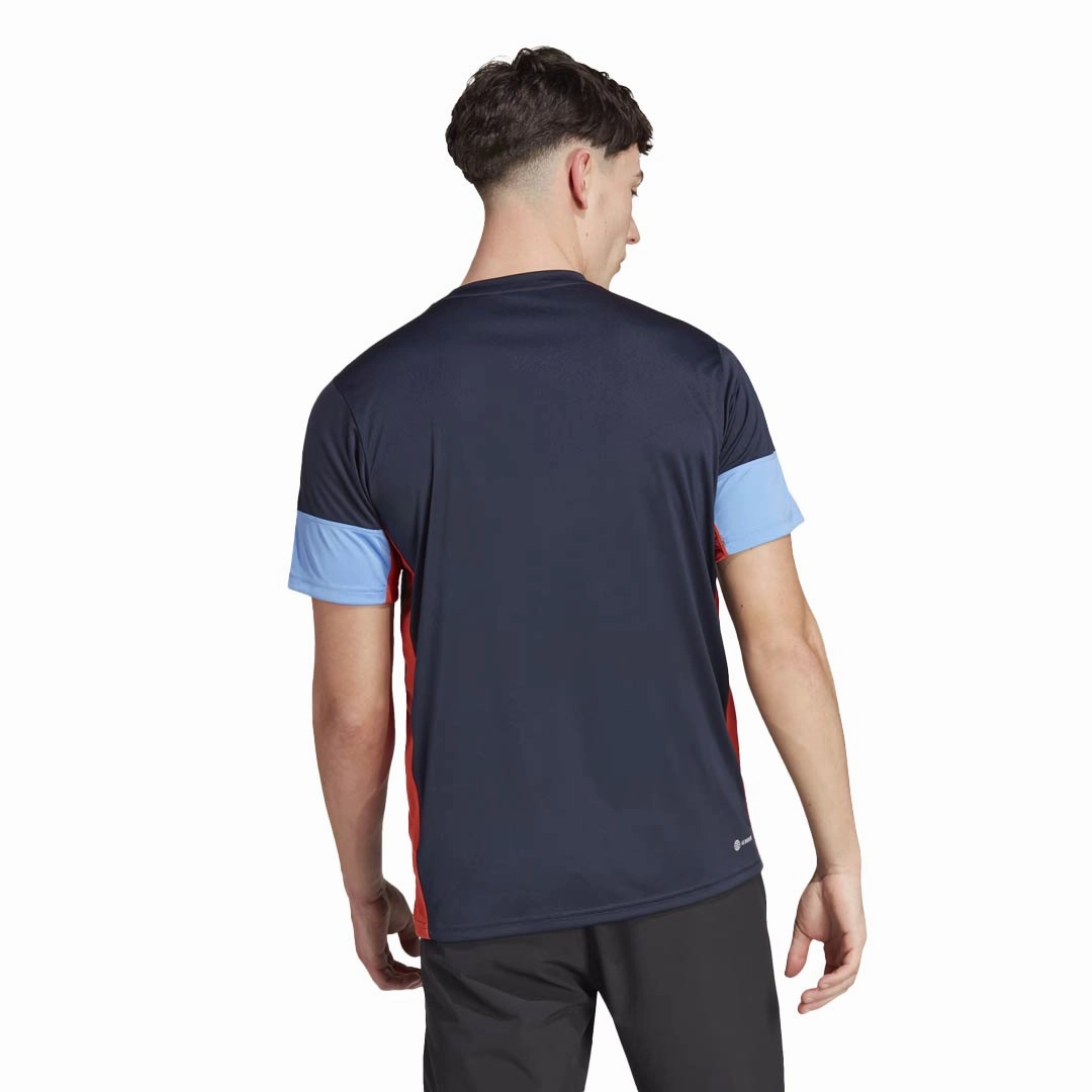 adidas - Men's Colourblock 3-Stripes T-Shirt (IN5074)