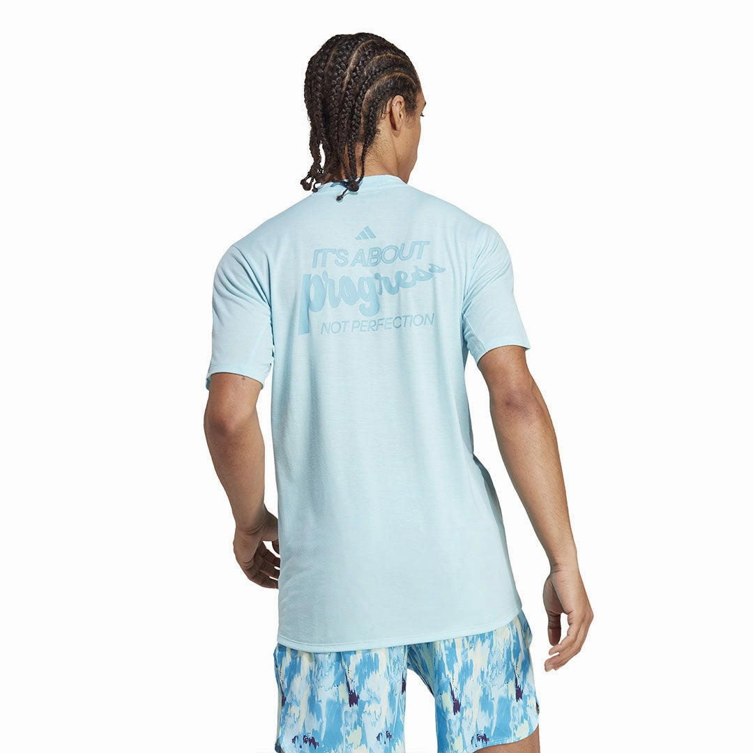 adidas - Men's Lift Your Mind Designed For Training Graphic T-Shirt (IN1858)