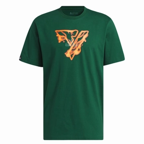 adidas - Men's Trae Young Fire Graphic T-Shirt (II7793)