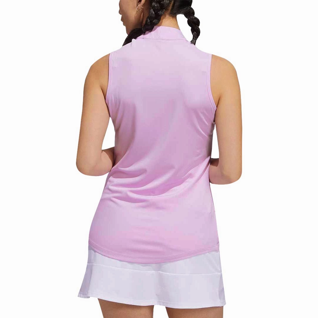 adidas - Women's Herringbone Stripe Sleeveless Polo (HG6961)