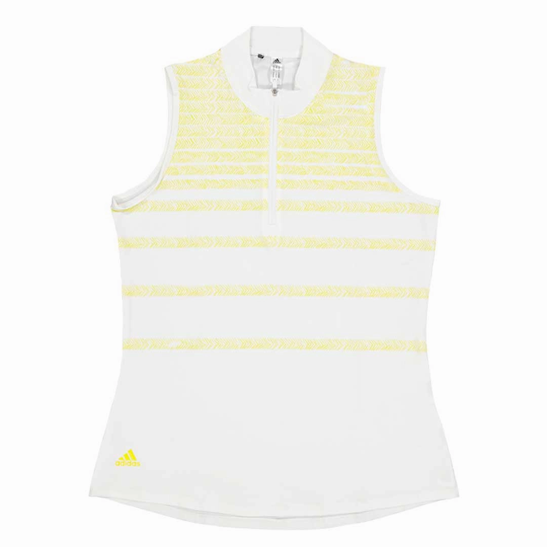 adidas - Women's Herringbone Stripe Sleeveless Polo (HN9321)
