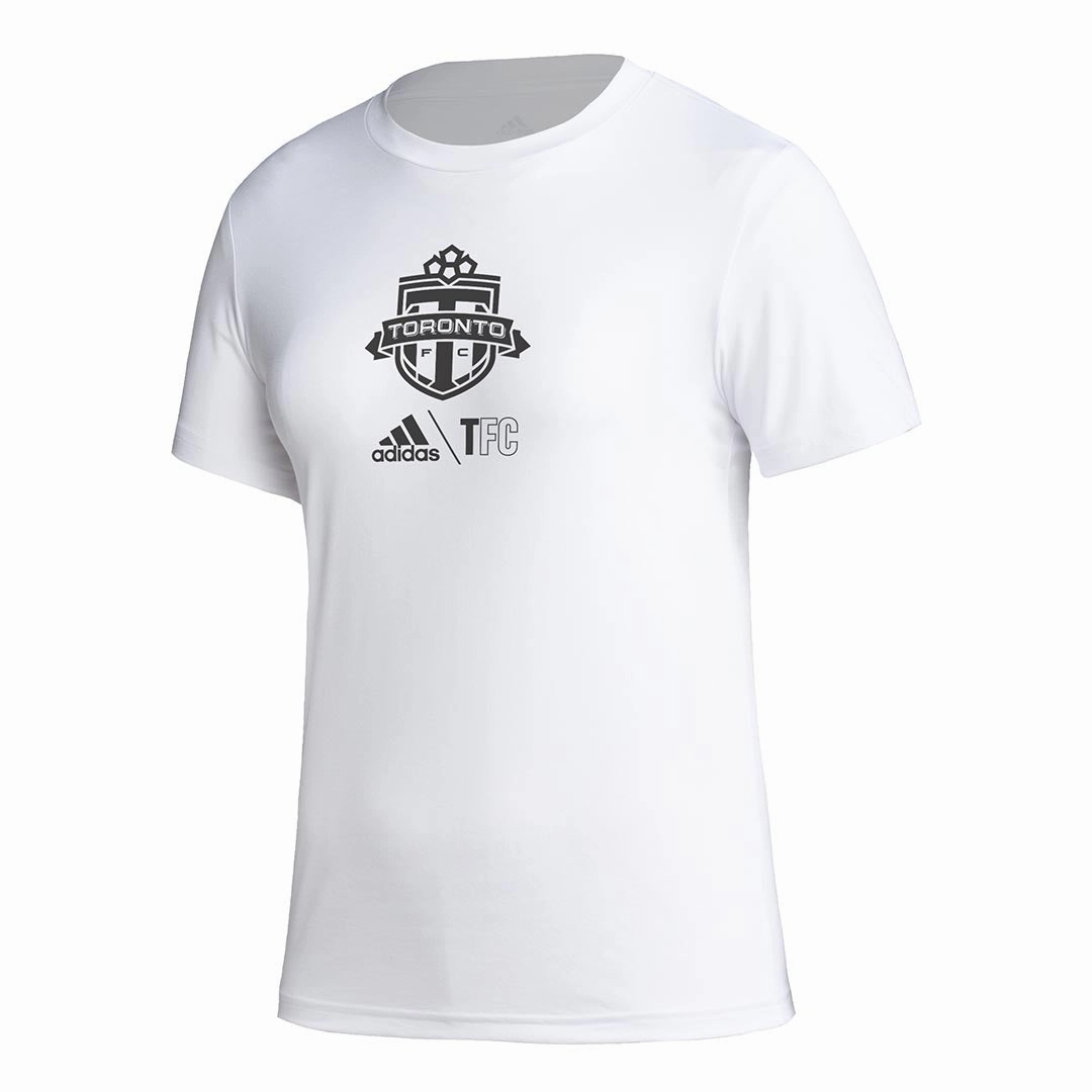 adidas - Women's Toronto FC Short Sleeve Pregame T-Shirt (H49788)