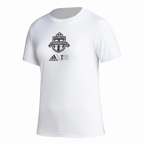 adidas - Women's Toronto FC Short Sleeve Pregame T-Shirt (H49788)