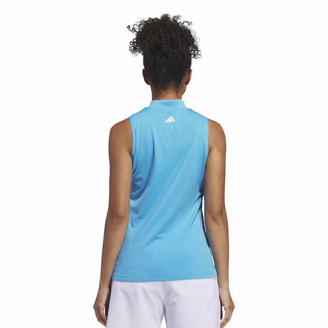 adidas - Women's Ultimate365 Sleeveless Mock Neck Polo (IP4249)