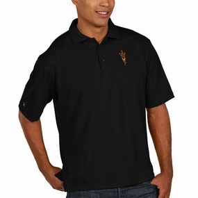 Arizona State Sun Devils Antigua Xtra Lite Polo – Black
