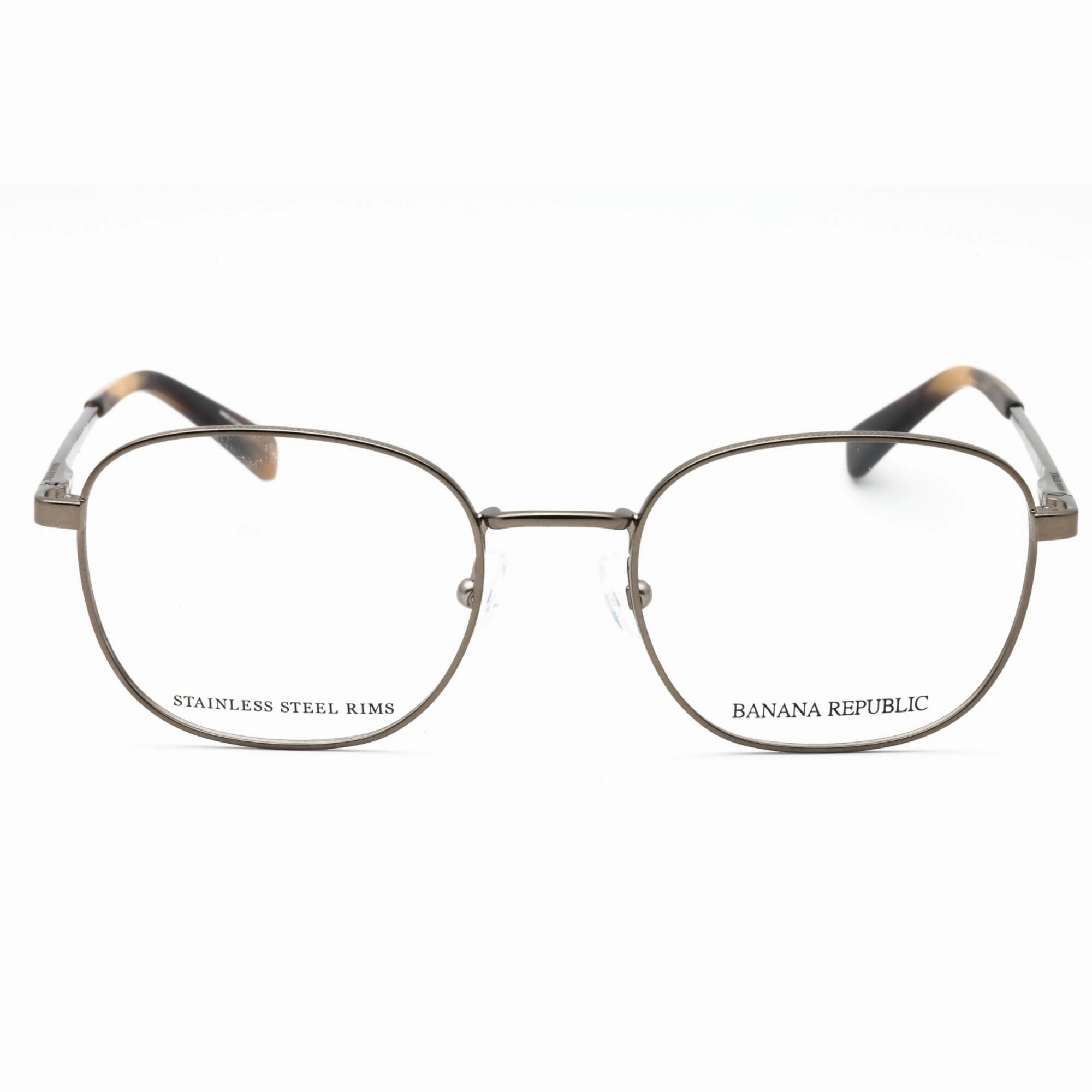 Banana Republic Men's Eyeglasses - Light Brown Metal Full Rim Frame | BR 117 0TUI 00