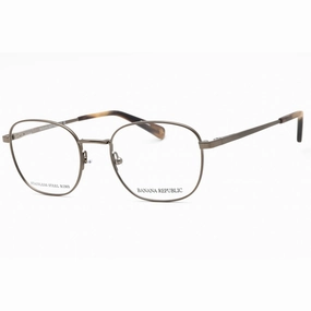 Banana Republic Men's Eyeglasses - Light Brown Metal Full Rim Frame | BR 117 0TUI 00