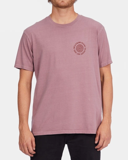 Billabong Mens Radius Wave Washed Short Sleeve T Shirt