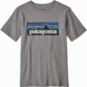 Boys' P-6 Logo Organic Cotton T-Shirt