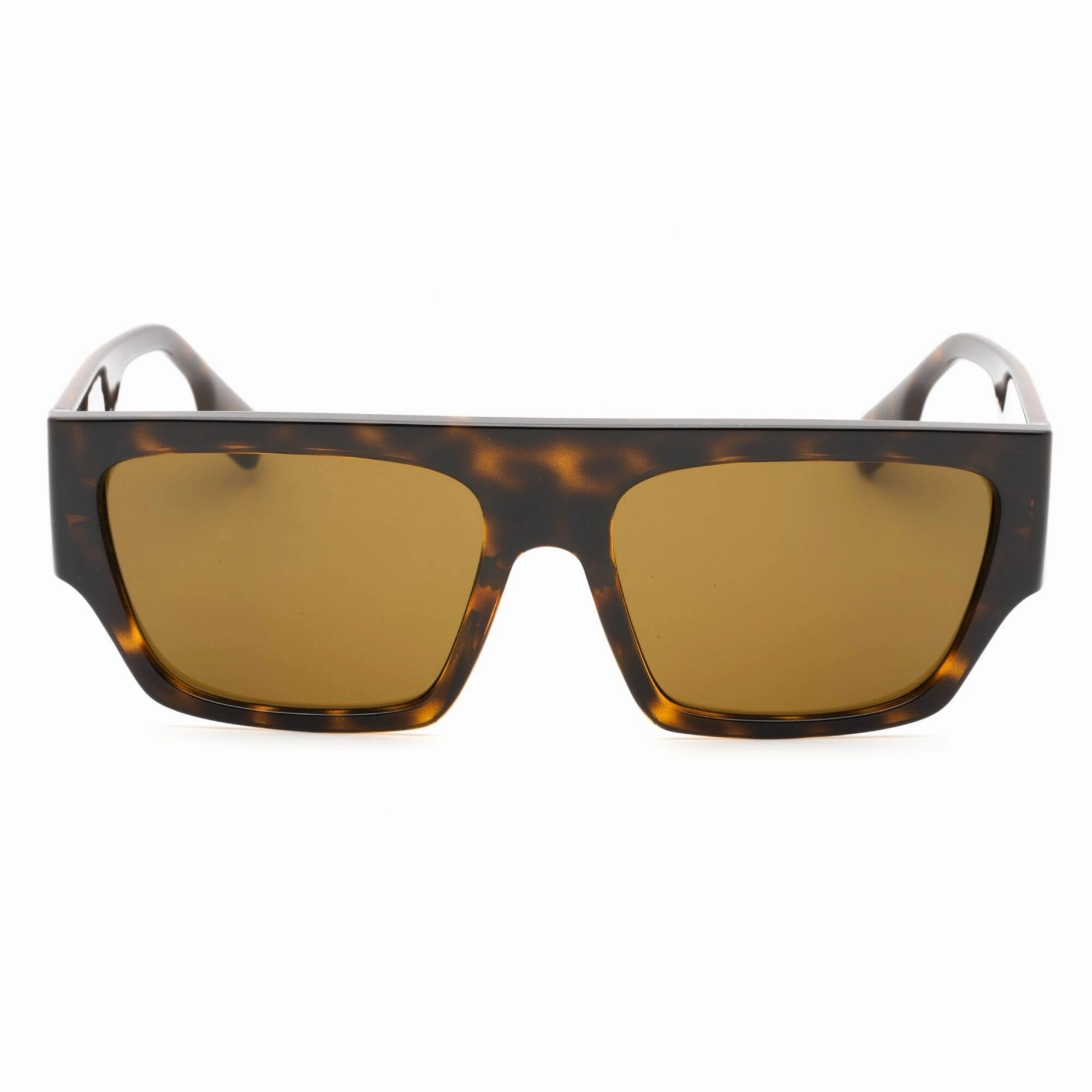 Burberry Men's Sunglasses - Dark Havana Rectangular Full Rim Frame | 0BE4397U 300273