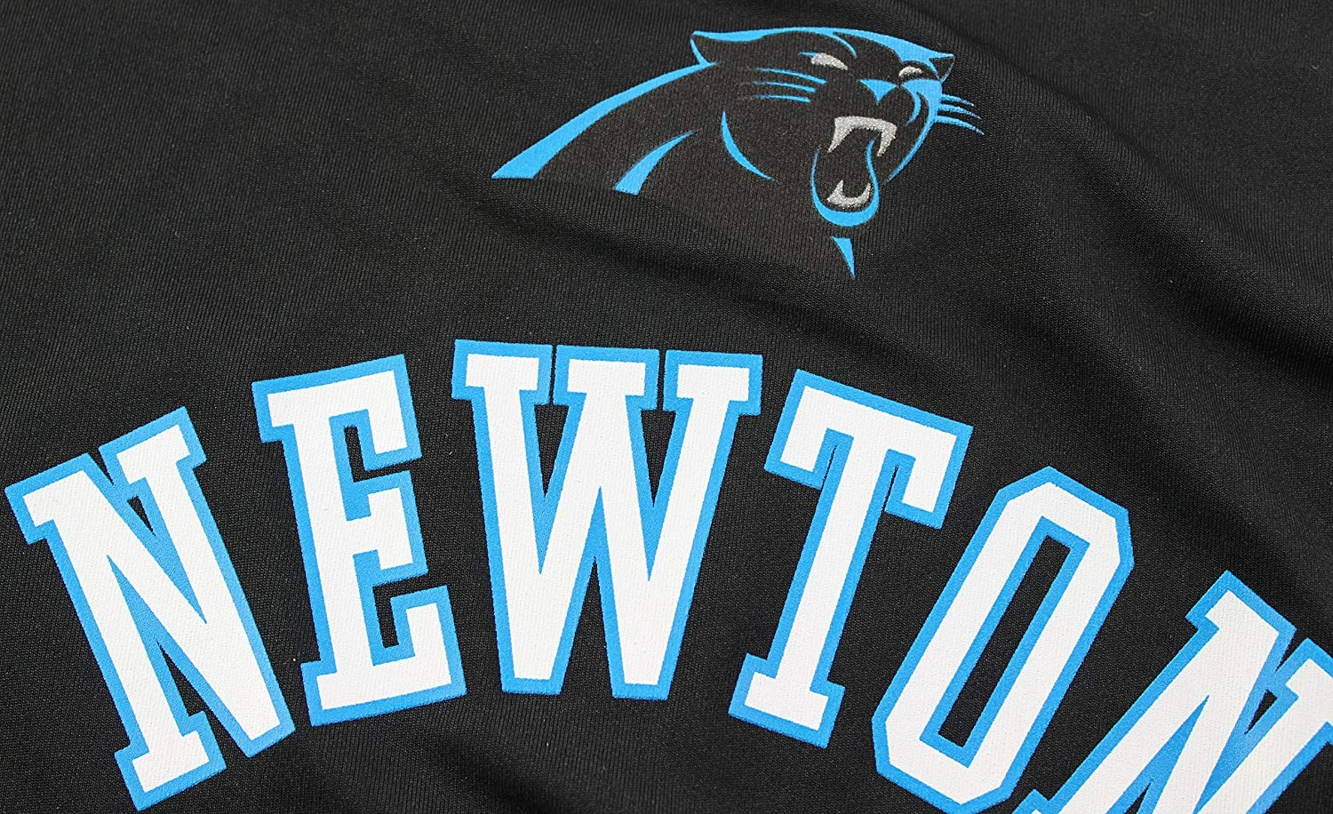 Cam Newton Carolina Panthers #1 NFL Youth Mainliner Name & Number T-Shirt