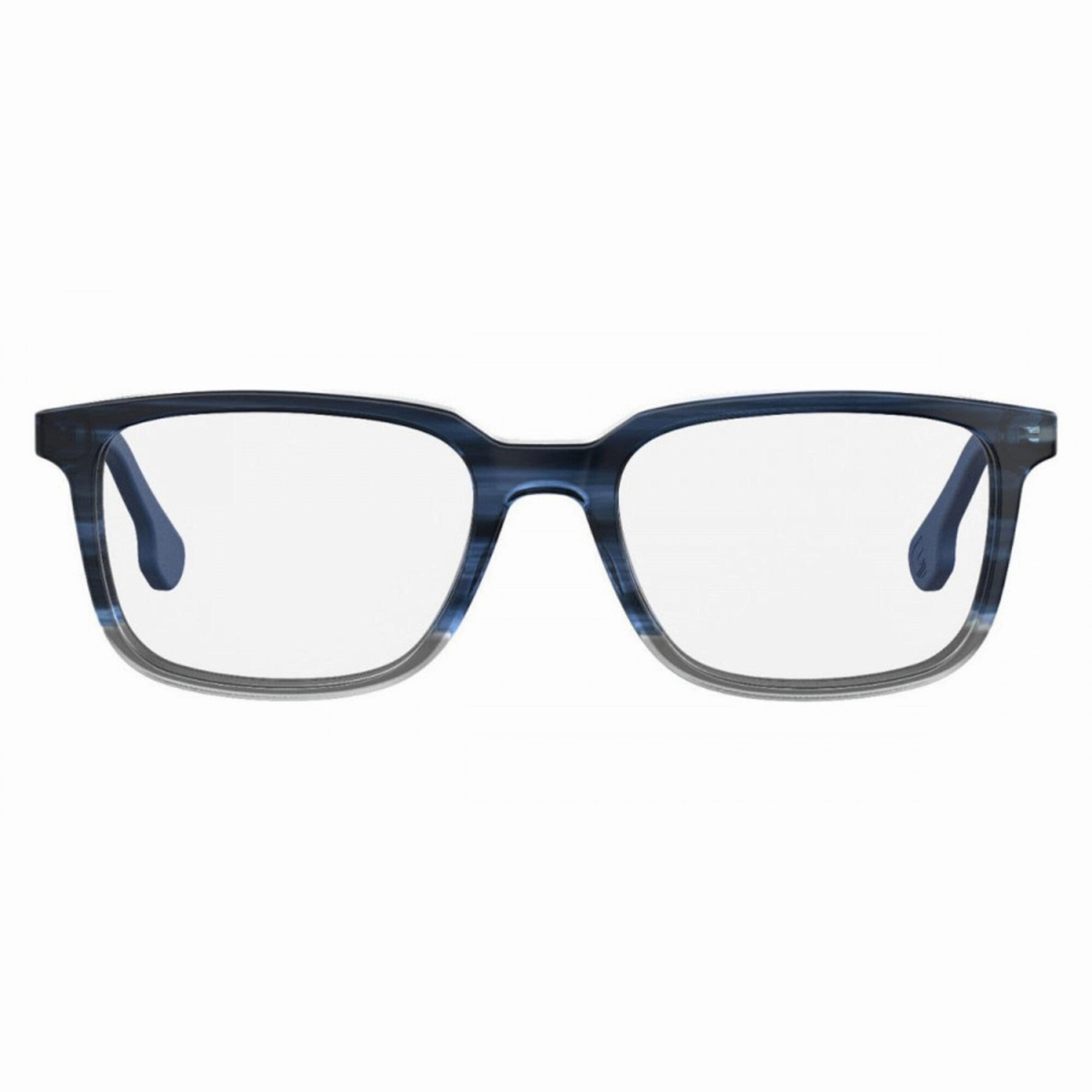 Carrera Men's Eyeglasses - Blue Havana Plastic Full Rim Square Frame | 5546/V 0IPR