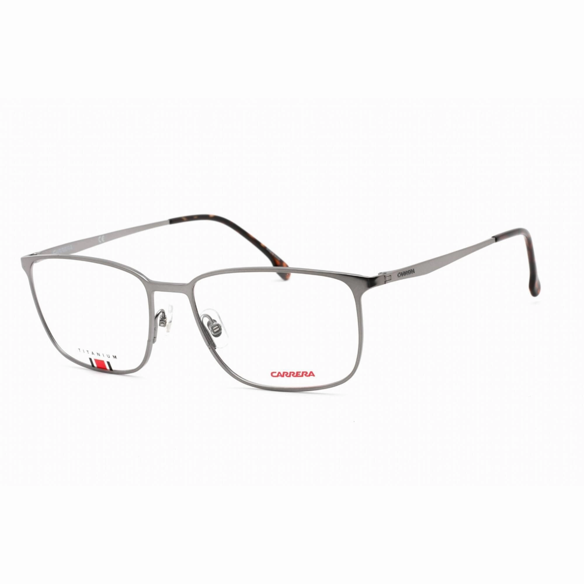 Carrera Men's Eyeglasses - Matte Ruthenium Titanium Rectangular | CA 8858 0R80 00
