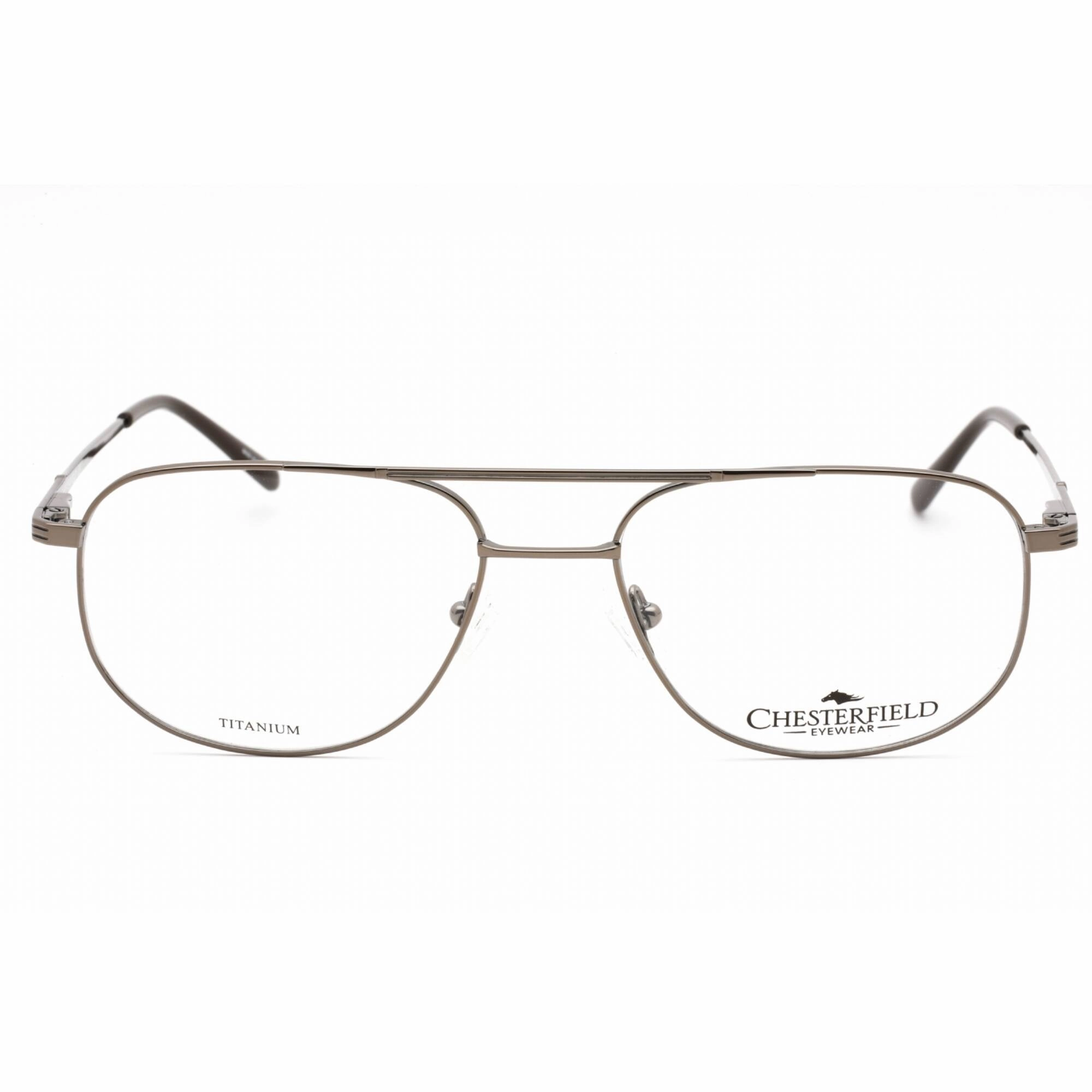 Chesterfield Men's Eyeglasses - Light Brown Metal Full Rim Frame | CH 894/T 0TUI 00