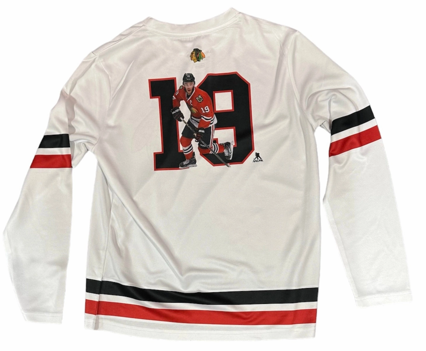 Chicago Blackhawks Youth Jonathan Toews Long Sleeve Dri-Fit Jersey/Shirt