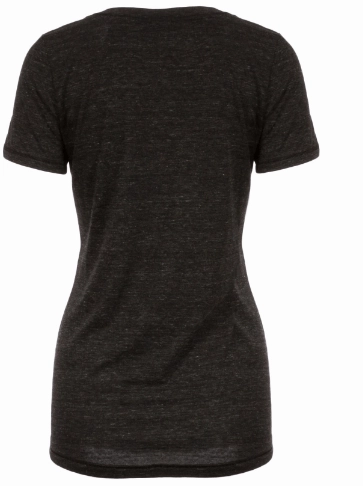 Chicago Bulls Tri Blend Distressed Logo Tee