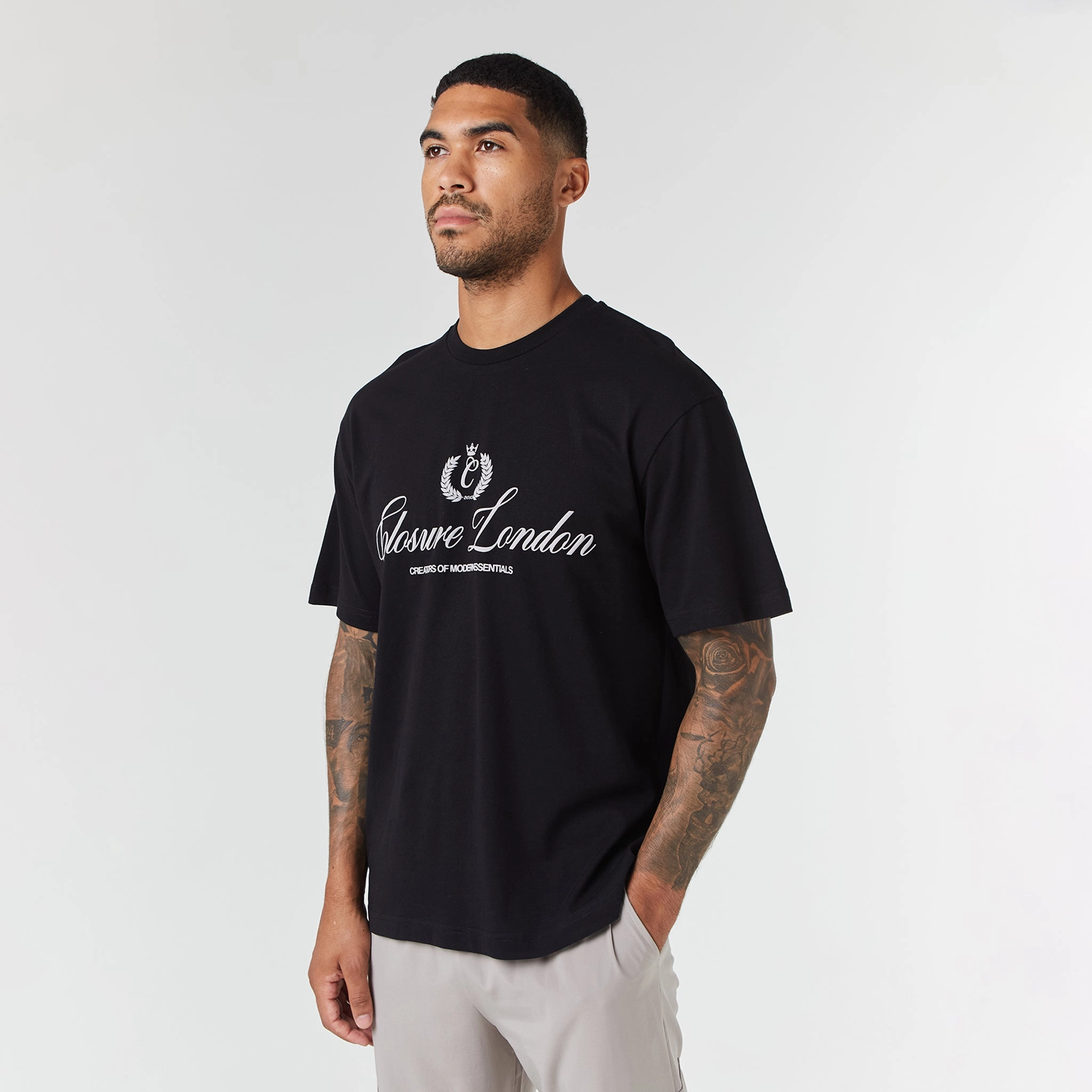CLSR Wreath T-Shirt | Black