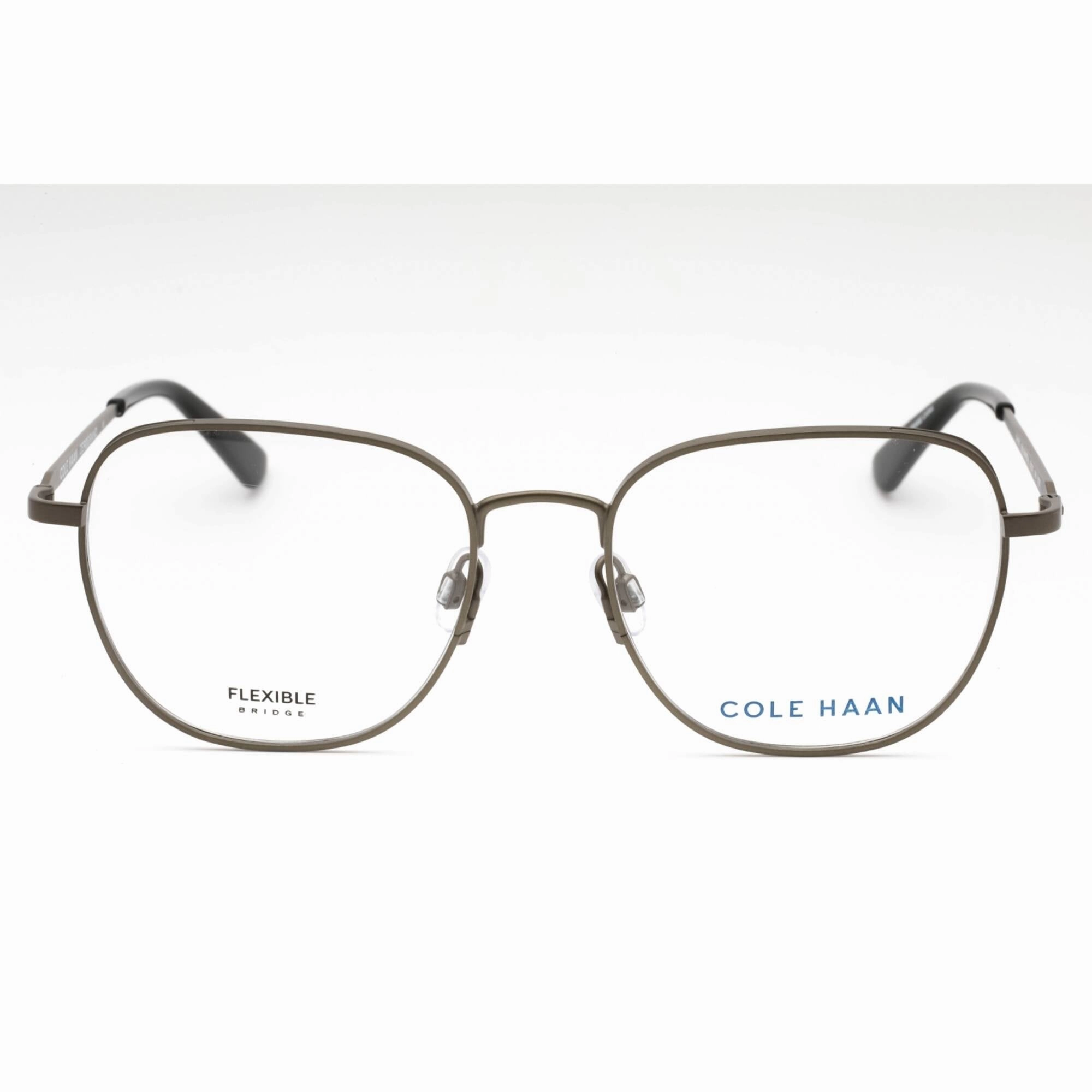 Cole Haan Men's Eyeglasses - Gunmetal Metal Square Shape Full Rim Frame | CH4503 033