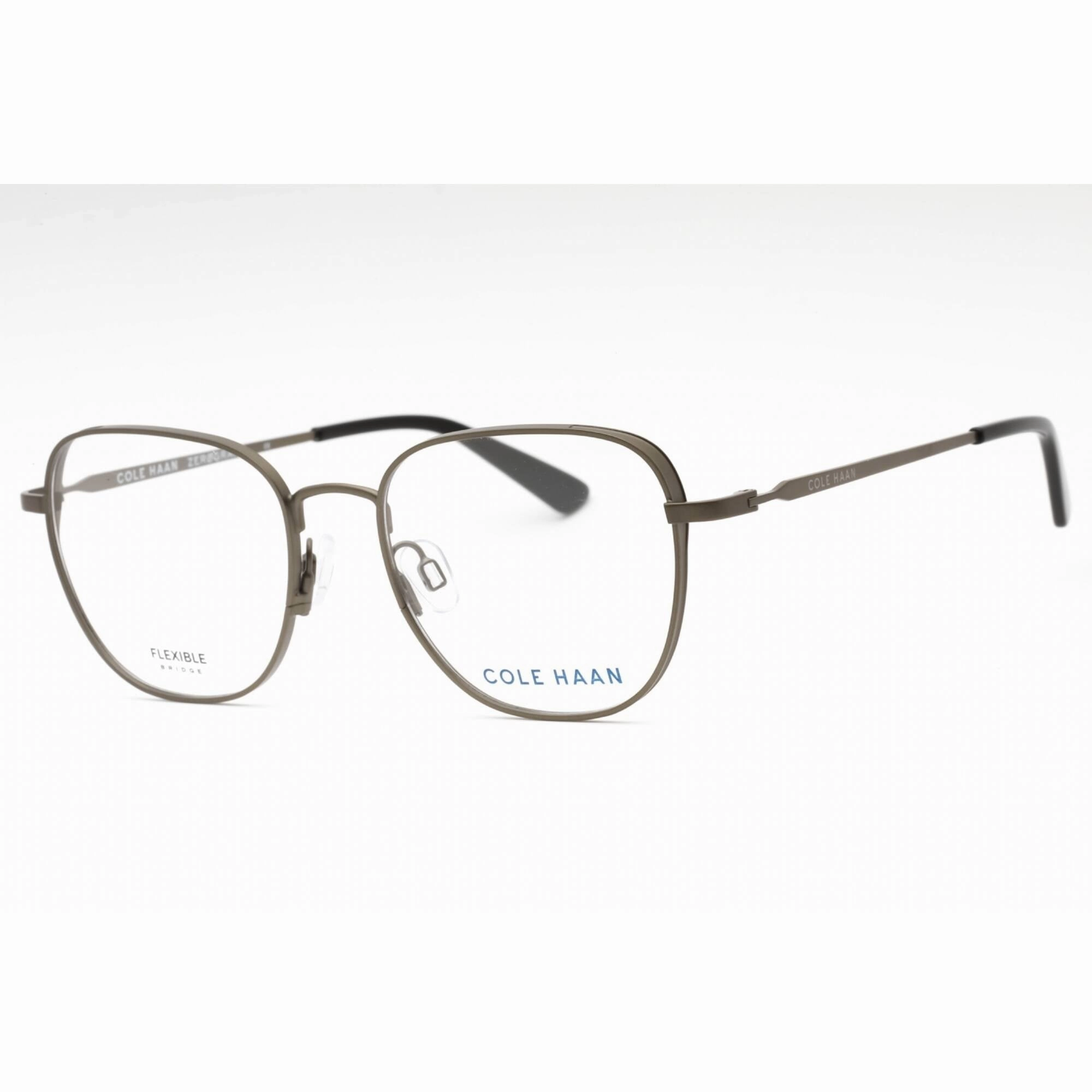 Cole Haan Men's Eyeglasses - Gunmetal Metal Square Shape Full Rim Frame | CH4503 033