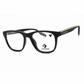 Converse Men's Eyeglasses - Black Injected Propionate Square Full Rim | CV5087 001
