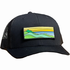 Curved Brim Trucker with Ridgecrest Patch