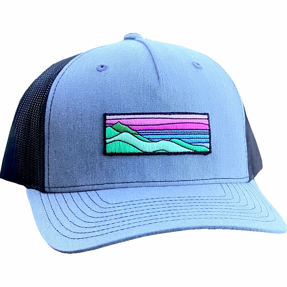Curved Brim Trucker with Ridgecrest Patch