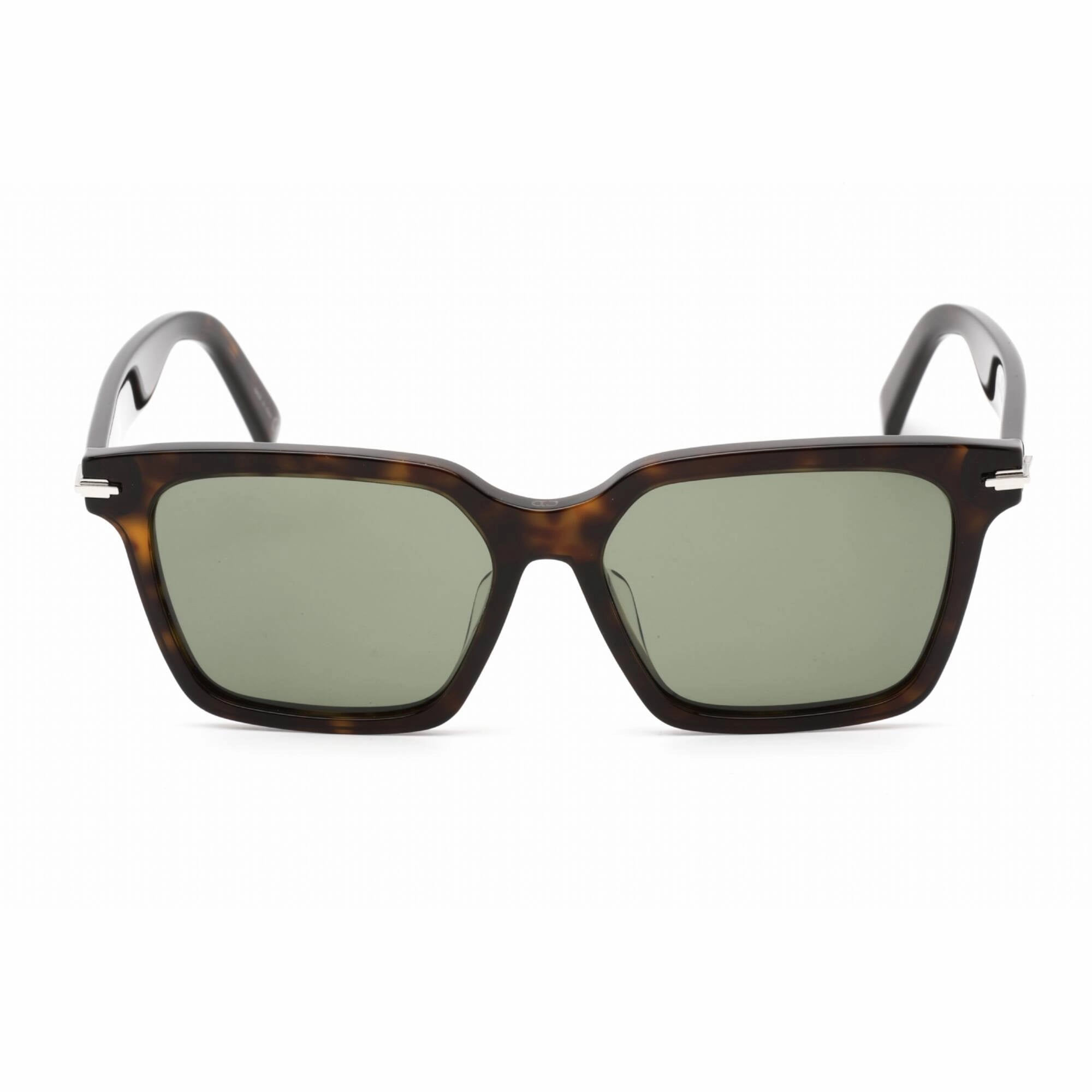 Dior Men's Sunglasses - Dark Havana Plastic Square Full Rim | DIORBLACKSUIT S3F 52N