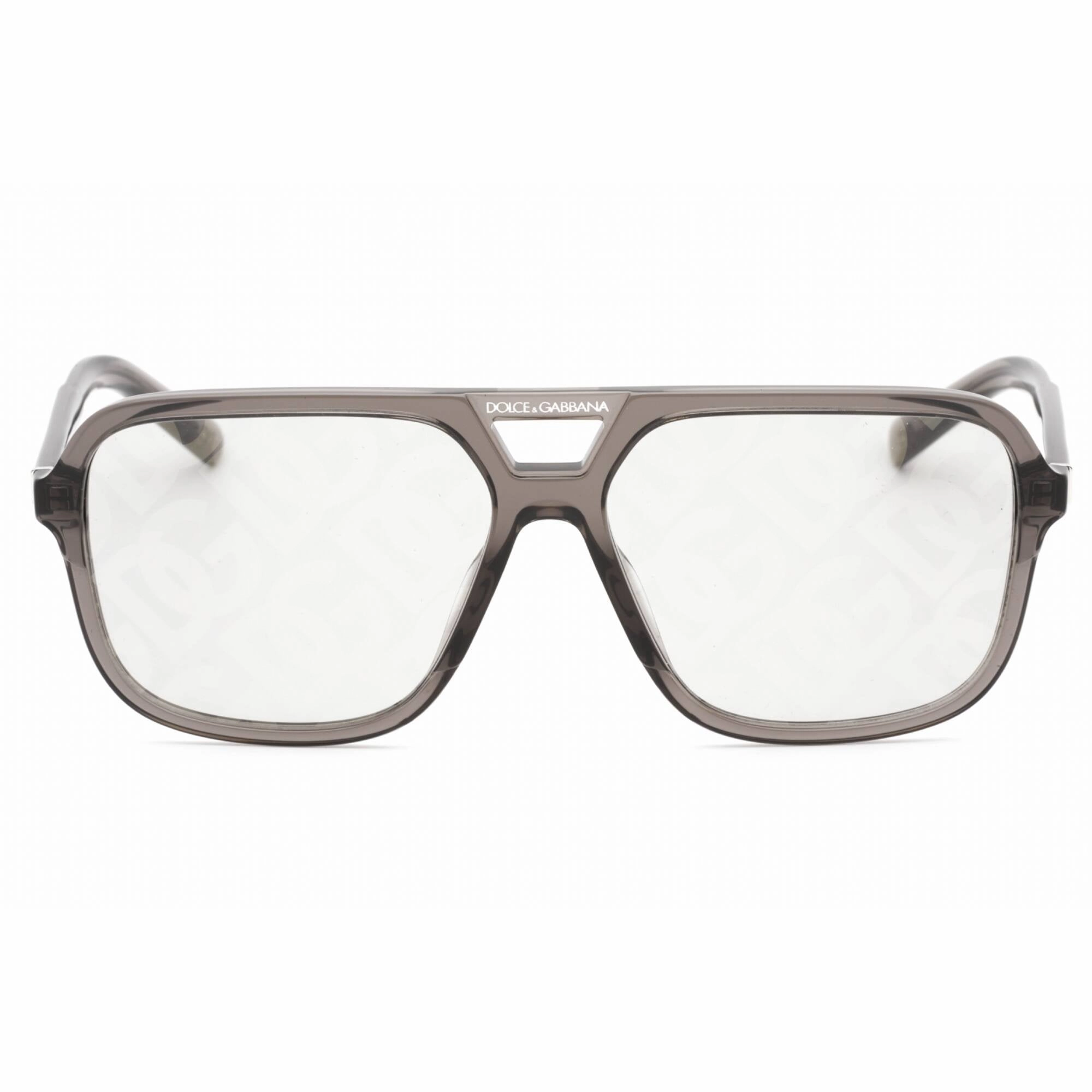 Dolce & Gabbana Men's Sunglasses - Light Grey Plastic Frame | 0DG4354 3160AL