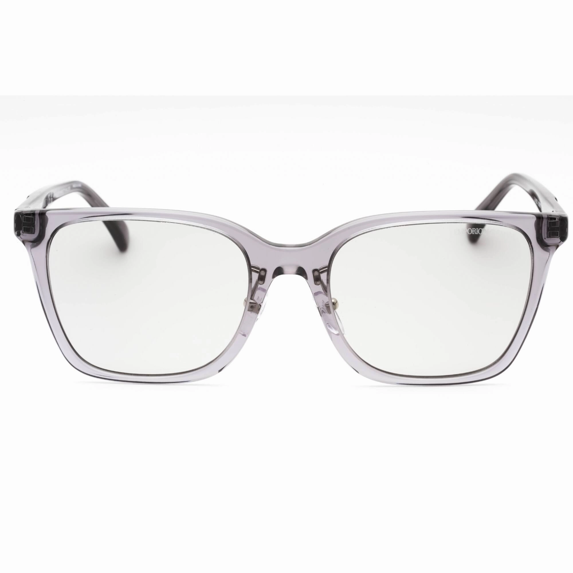 Emporio Armani Men's Eyeglasses - Glossy Transparent Grey Frame | 0EA4226D 502987