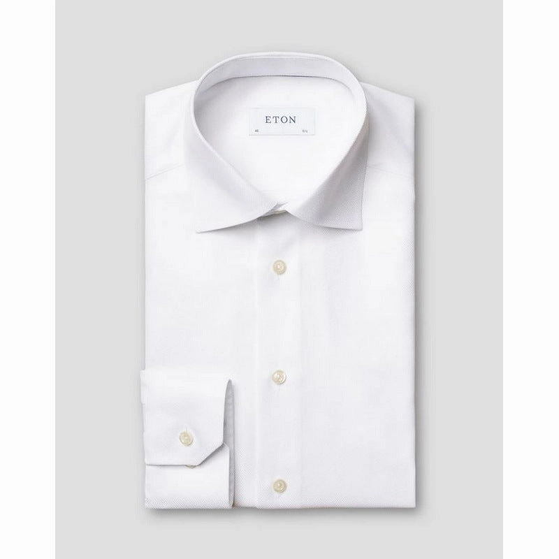 Eton Shirts | Textured Twill Dress Shirt (2 Colors)