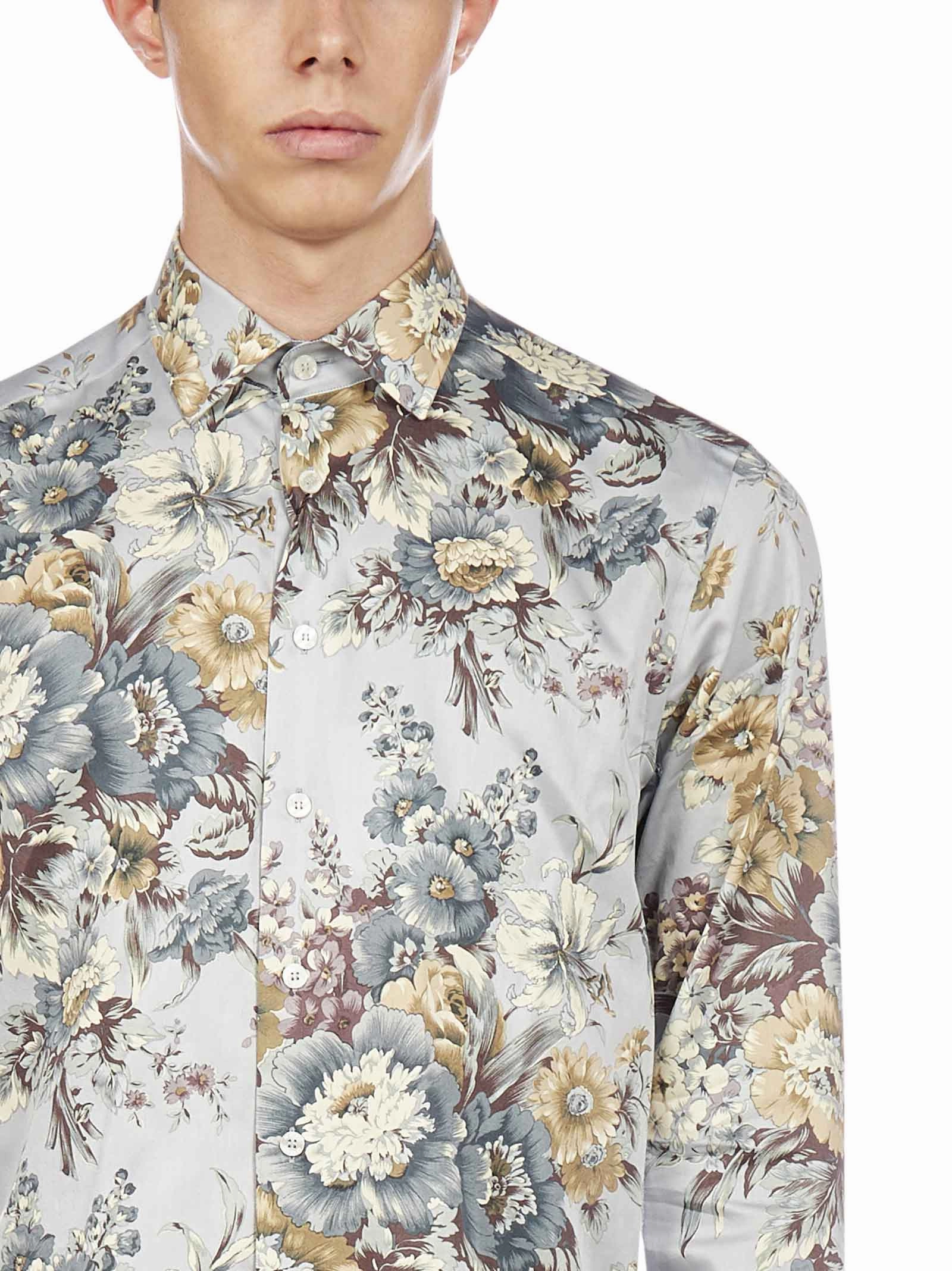 Etro Floral Print Shirt