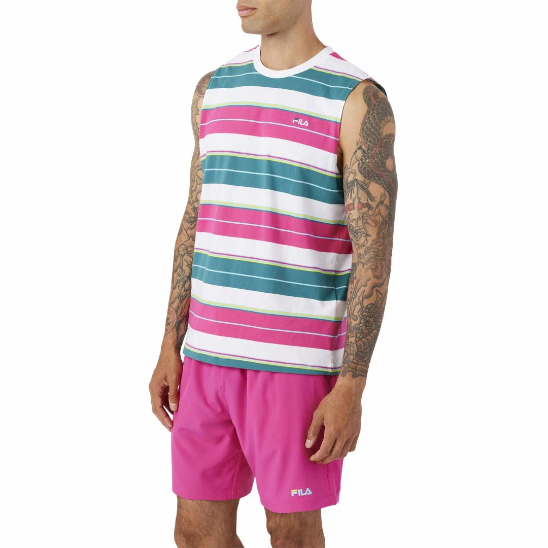 FILA - Men's Sandu Sleeveless T-Shirt (LM23B542 100)