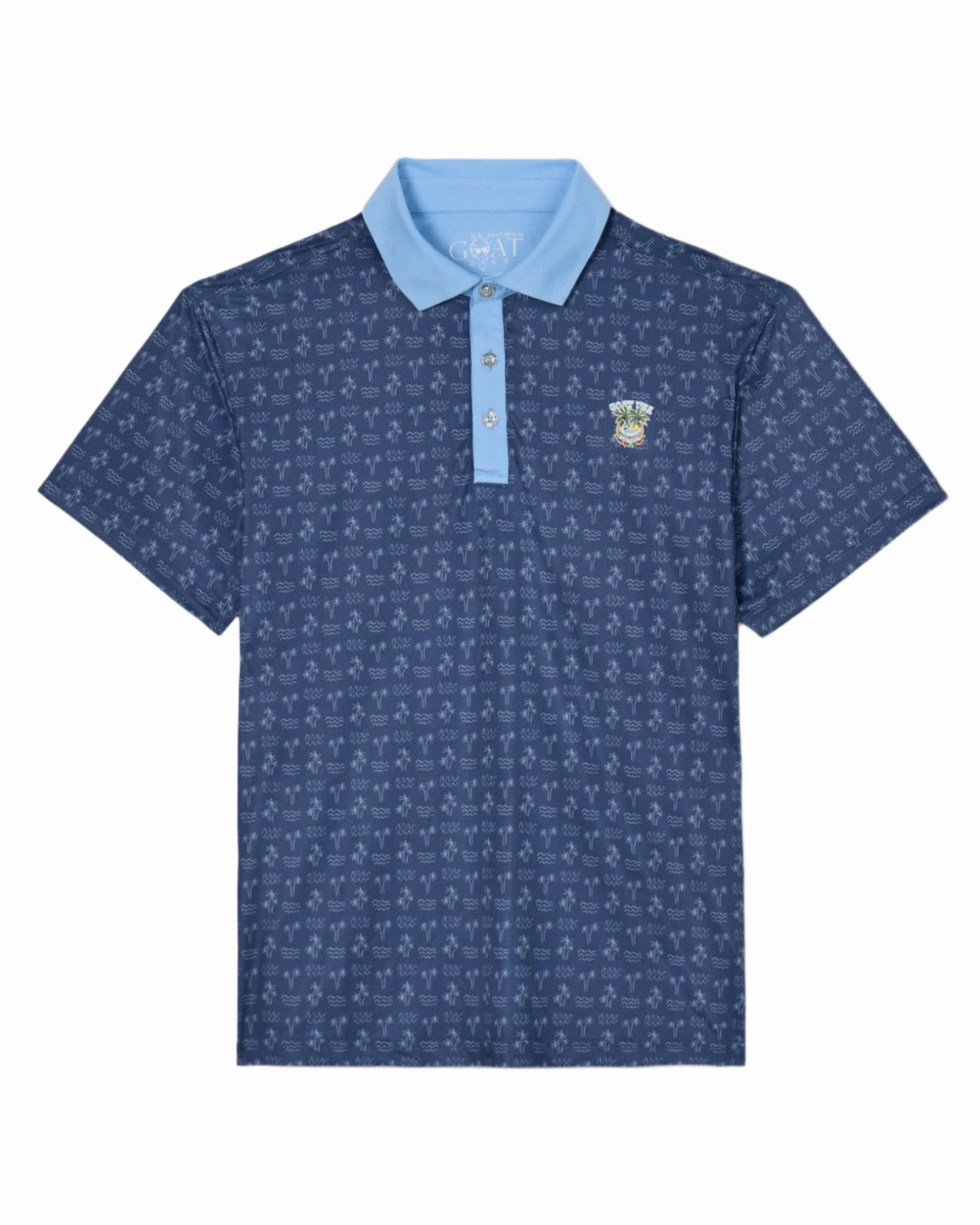 Goat USA Boys' Lazy Chillin' Athletic Polo