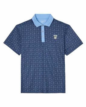 Goat USA Boys' Lazy Chillin' Athletic Polo