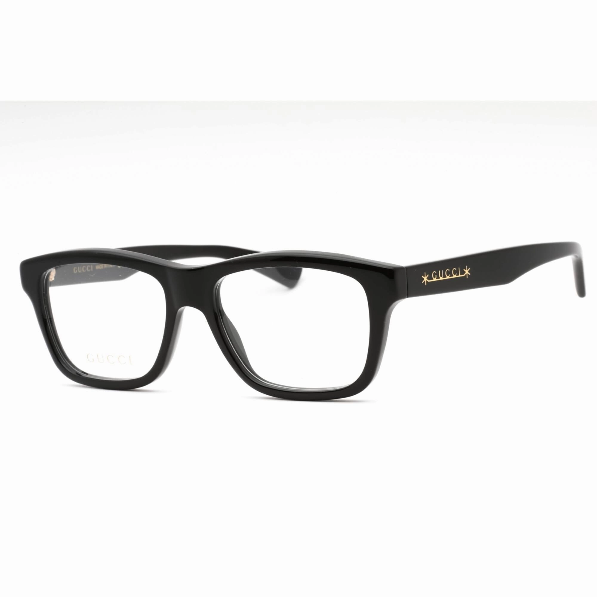 Gucci Men's Eyeglasses - Black Plastic Rectangular Shape Full Rim Frame | GG1177O 001