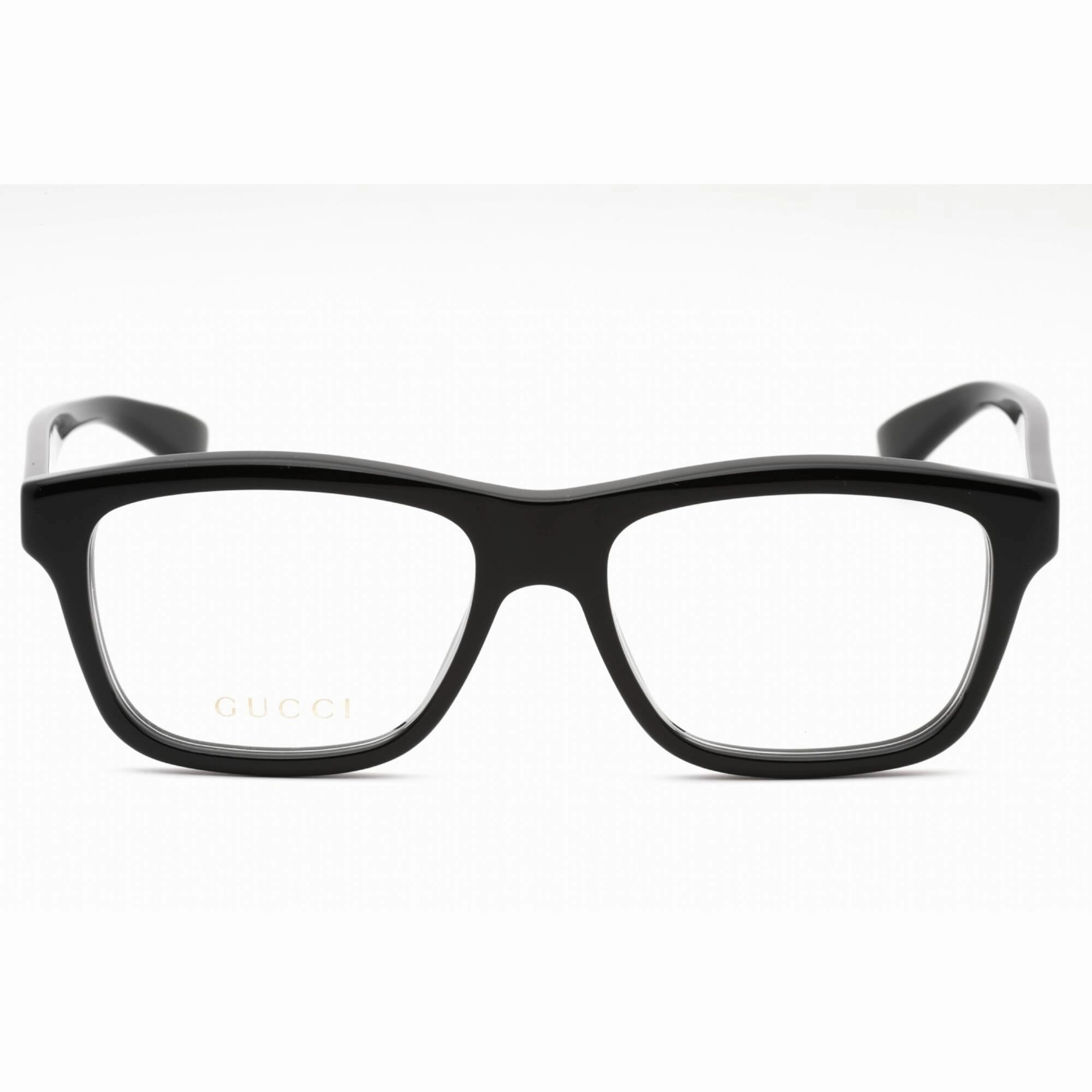 Gucci Men's Eyeglasses - Black Plastic Rectangular Shape Full Rim Frame | GG1177O 001
