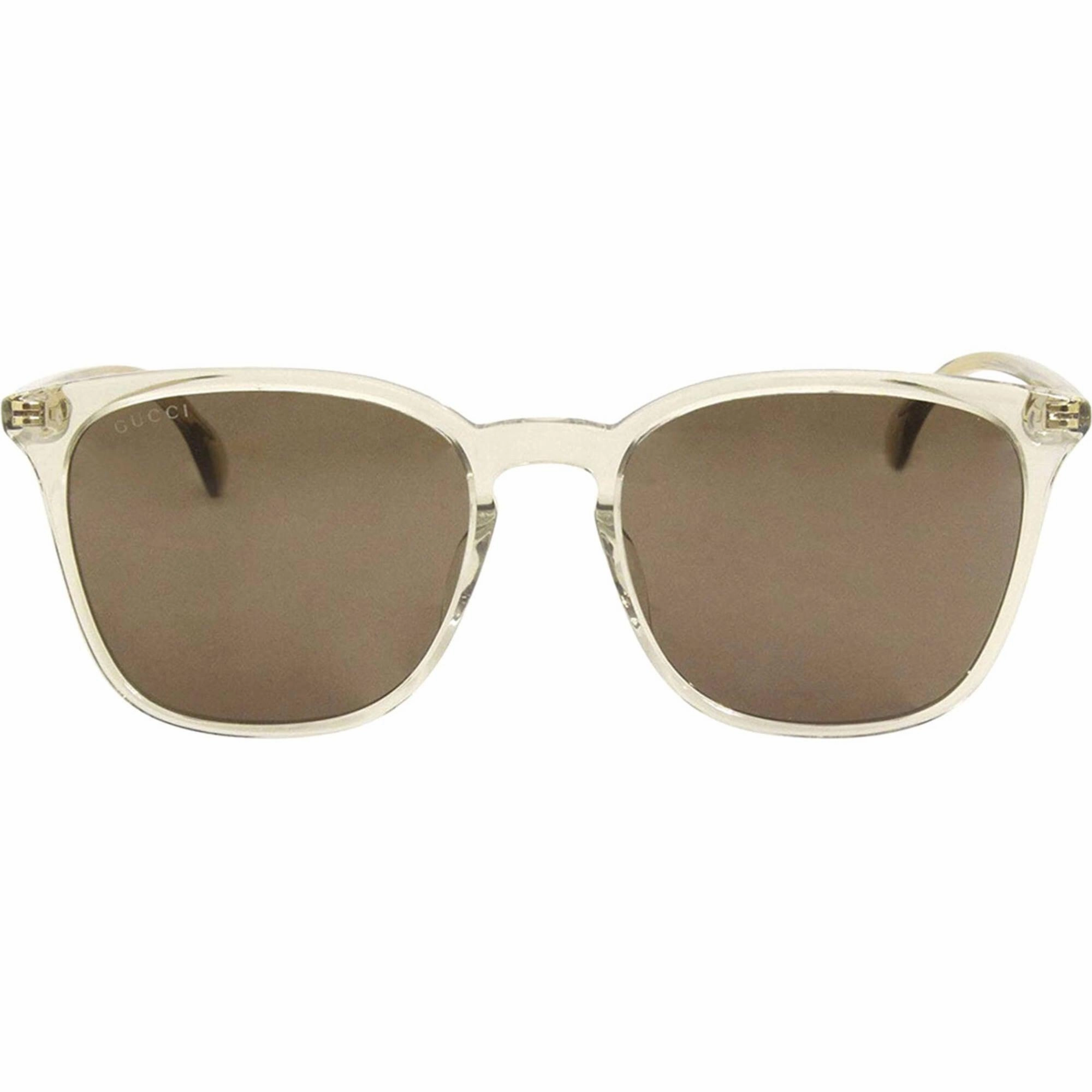 Gucci Men's Sunglasses - Full Rim Crystal Plastic Square Shape Frame | GG0547SK 004