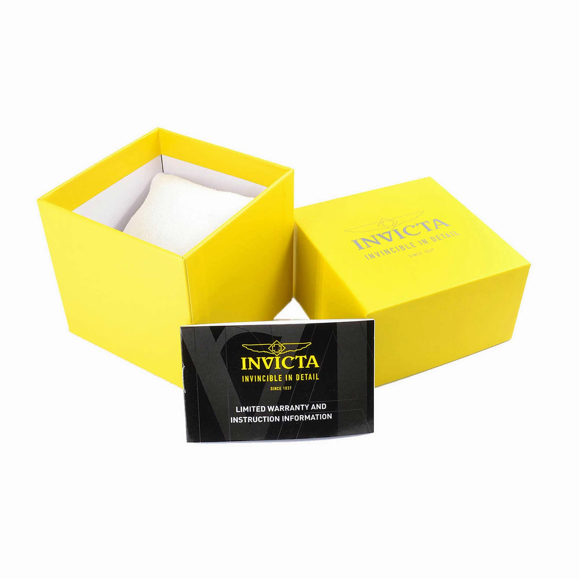 Invicta Men's Watch - Slim Quartz Gold Tone Dial Yellow Gold Steel Bracelet | 46261
