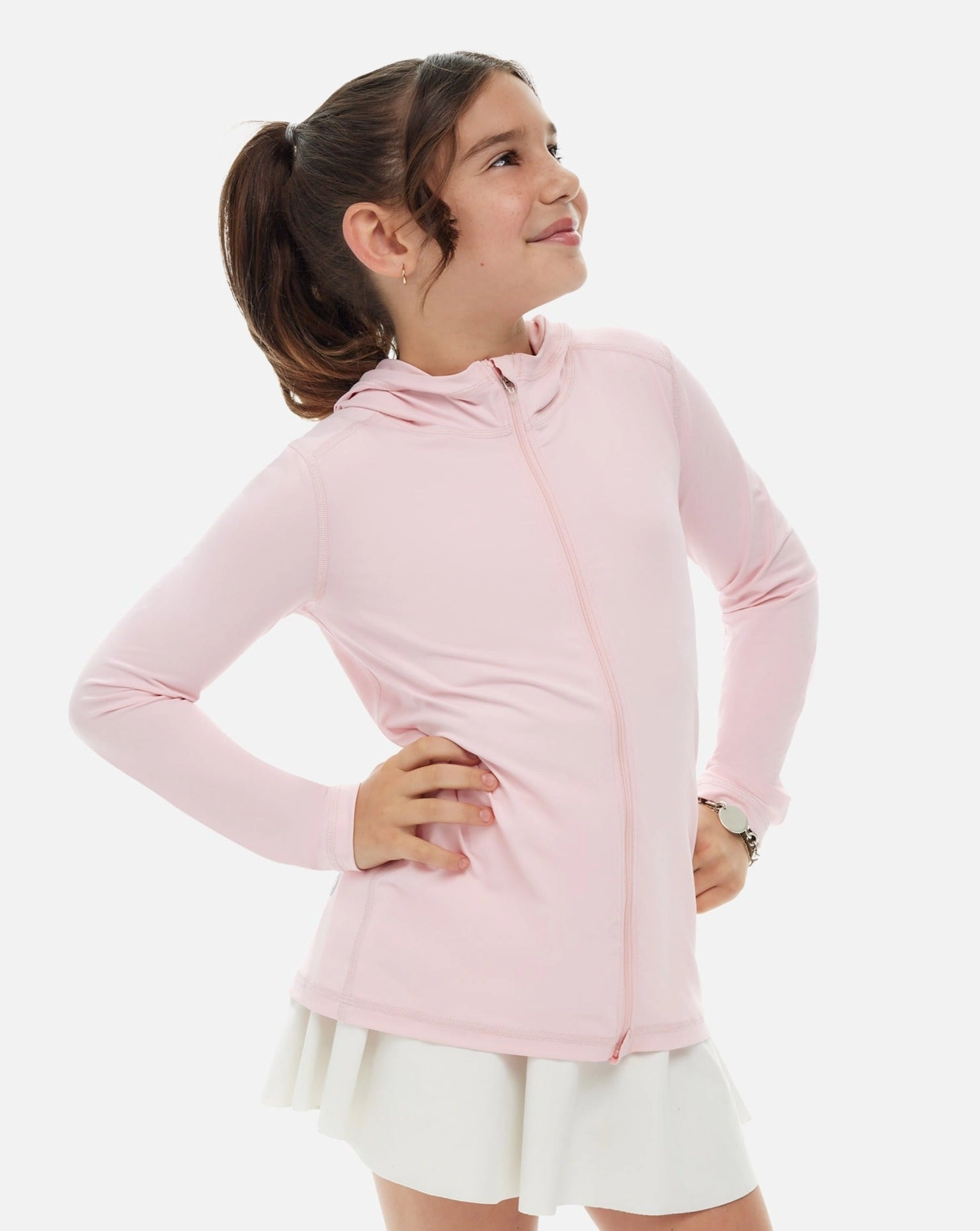 KIDS FULL ZIP HOODIE TOP (1003K)