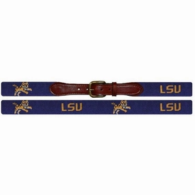 LSU Needlepoint Belt